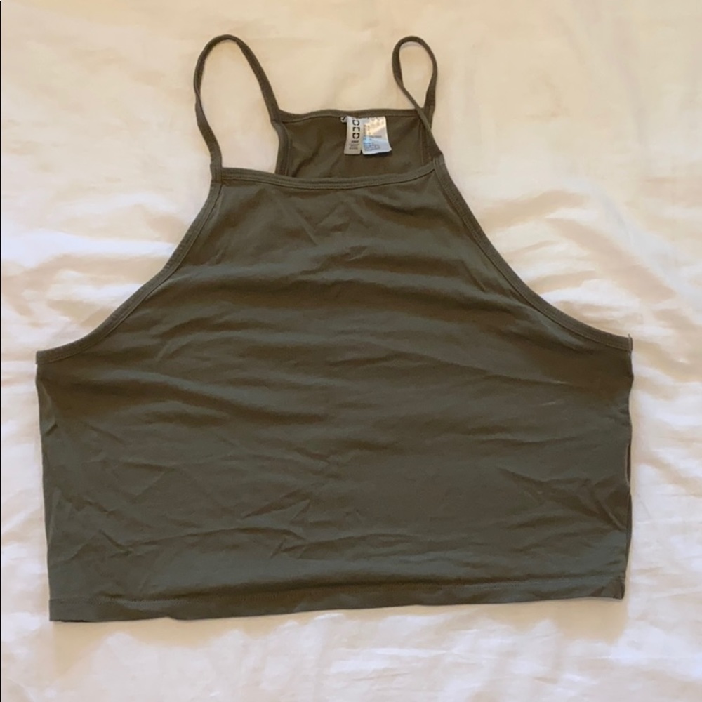 High neck crop
